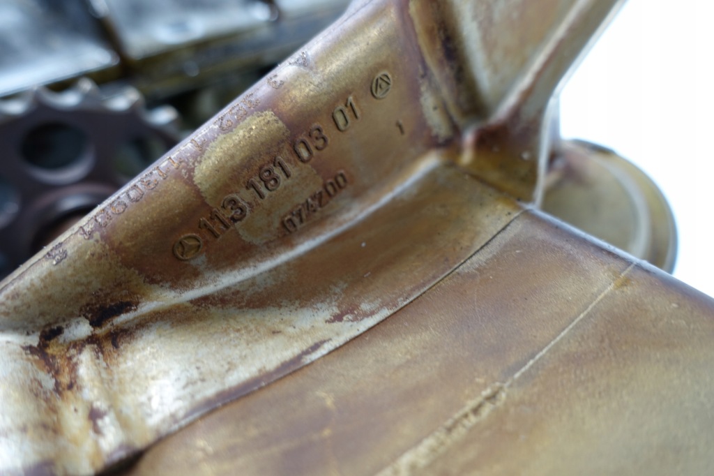 фото №8, Mercedes піддон оливи m113 насос оливи 1130141003 1131810301 113141202