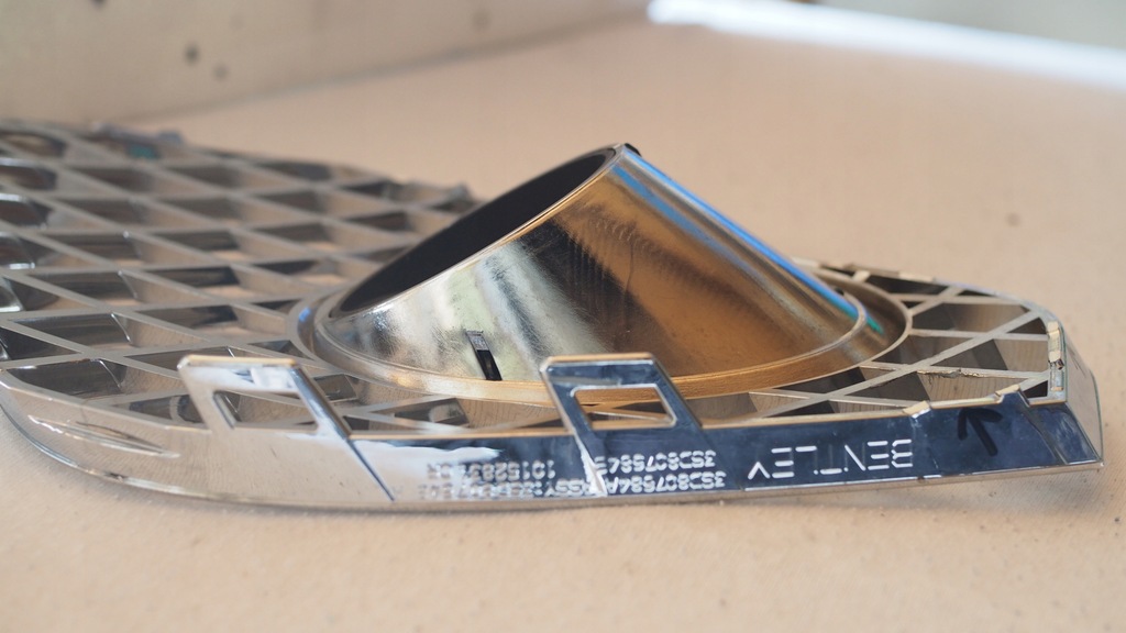 фото №11, Решітка бампера перед передня права bentley continental gt 20- 3sd807684a