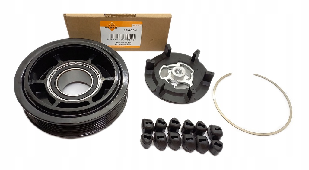 фото №11, Nrf зчеплення компресор кондиціонера denso 6seu14c 6pk/115mm 12v audi a4 00