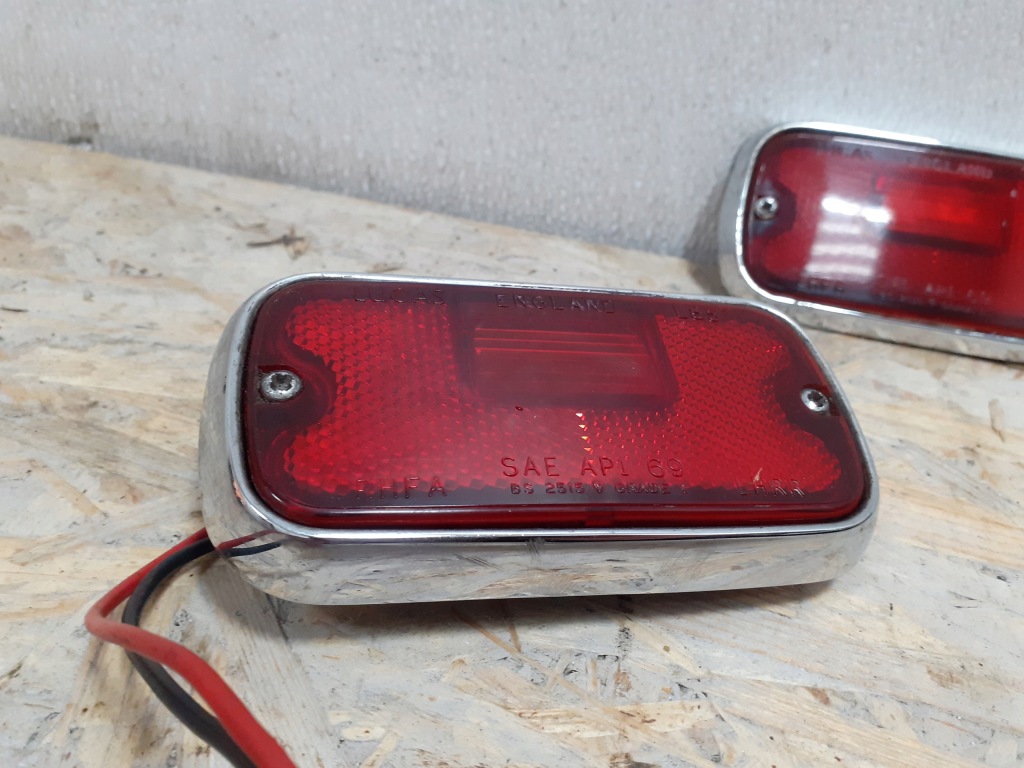 фото №4, Rolls royce silver shadow i лампа габаритний ліхтар крила задня