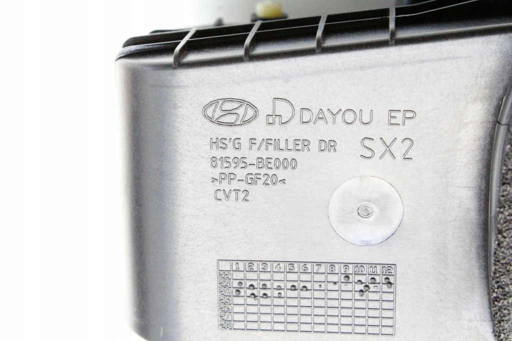 Кришка бака пального hyundai kona sx2 81595be000 32145419 1.0l 88kw Зі Шроту