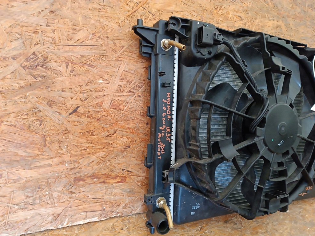 фото №10, Радіатор wody вентилятор hyundai ix35 lift 2013- 2.0 бензин