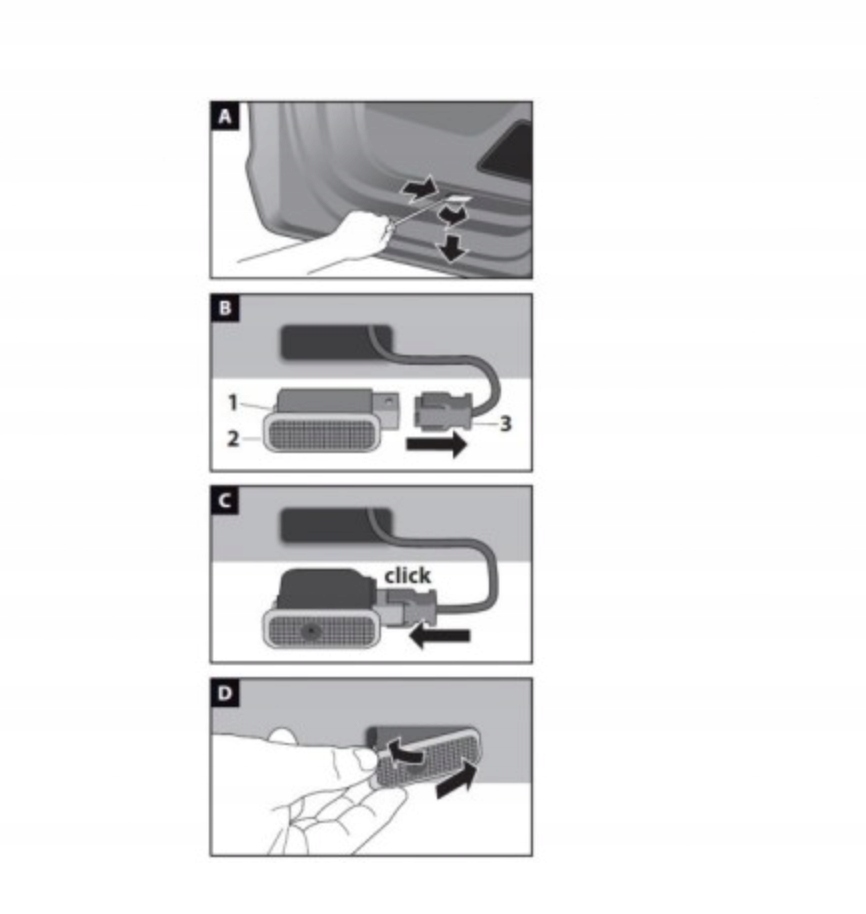 фото №4, Mercedes w203 clk slk slr amg дверь проектор 2x