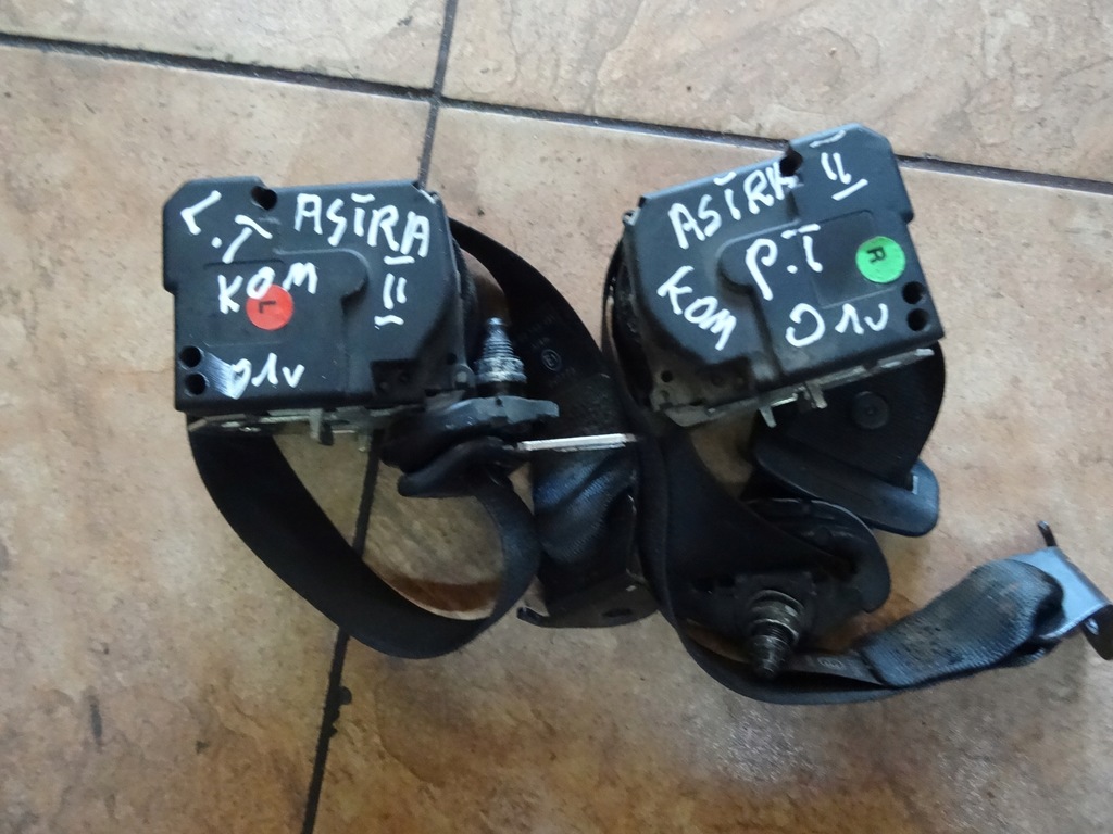 фото №1, Astra ii 1.7isuzu 01' ремни безопасности задняя p/l