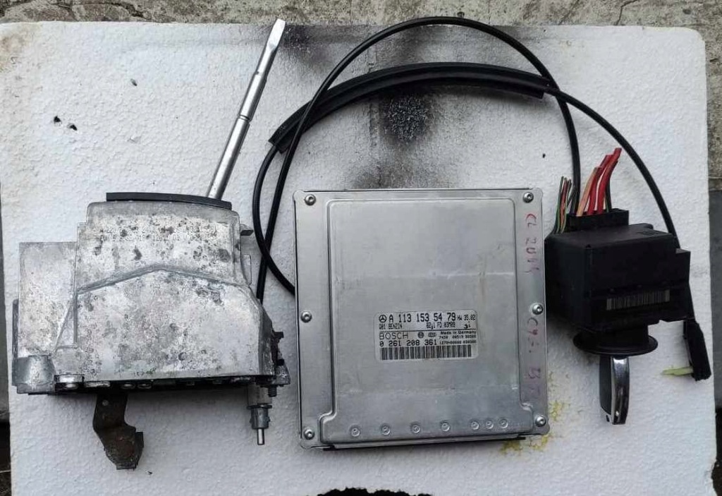 Модуль - блок керування підвіска abc - 032 434 54 32 -mercedes cl w215 s w220 Зі Шроту