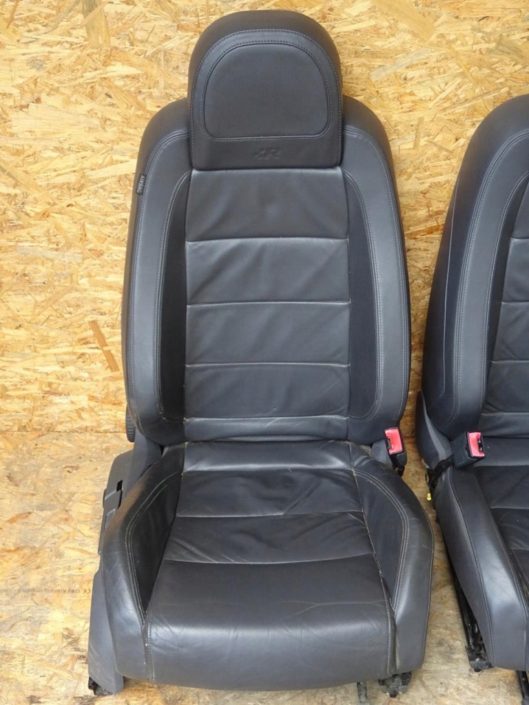Golf v r32 5d оббивка сидіння шкіра підігрів подушка безпеки заднє сидіння задня комплект Оригінал