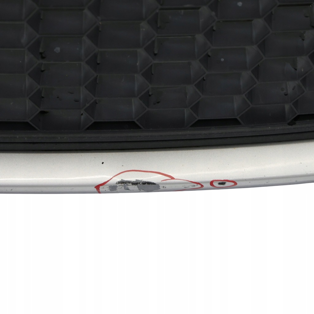 Vw scirocco mk3 передній бампер панель reflex silver сріблястий металік - a7w Недорого