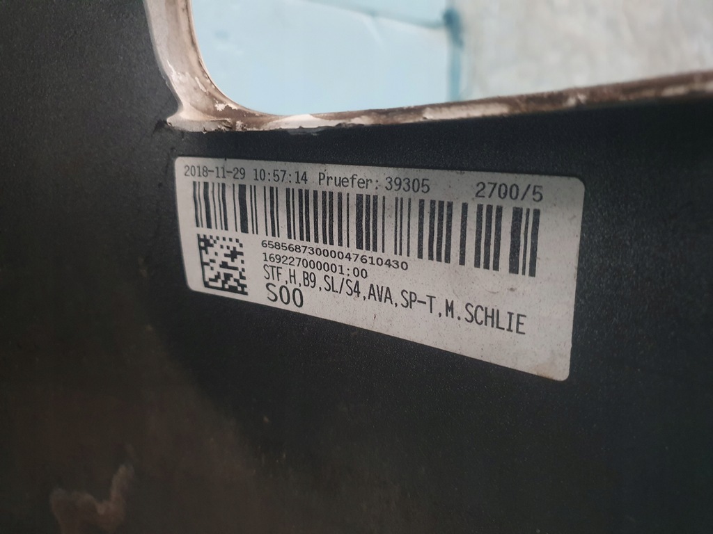 фото №12, Бампер audi a4 b9 8w9 s-line kombi avant задня