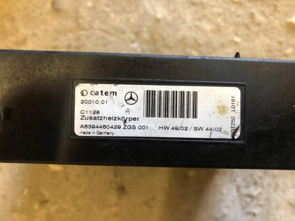фото №8, Mercedes vito w639 отопитель 6394460429