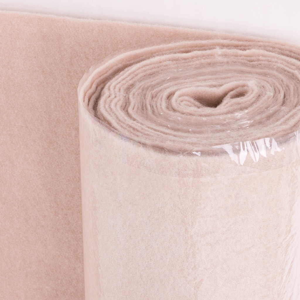 фото №14, Обшивка samoprzylepna бежевый войлок коврик с ролики материал отделочный