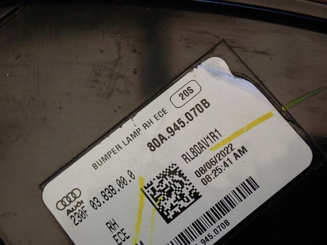 Купить Audi q5 80a 16- лампа w бампер правая 6 pin