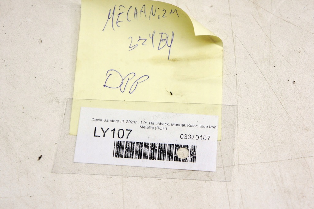 фото №6, Ly107 dacia sandero iii механізм вікон правий перед