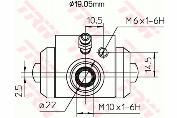 фото №10, Trw bwd113a циліндрик гальмівний