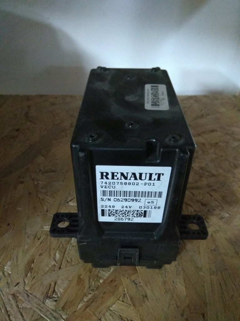 фото №1, Блок керування vecu renault premium
