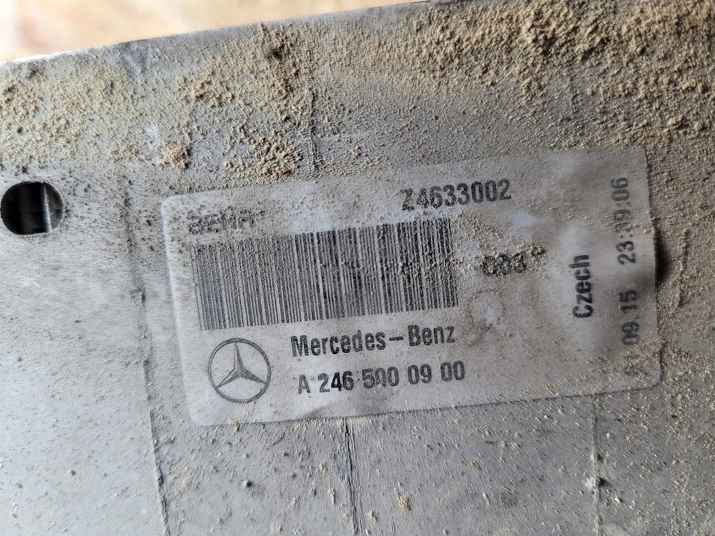 фото №15, Mercedes a klasa w176 комплект радіатор вентилятор радіатора оригінал fv