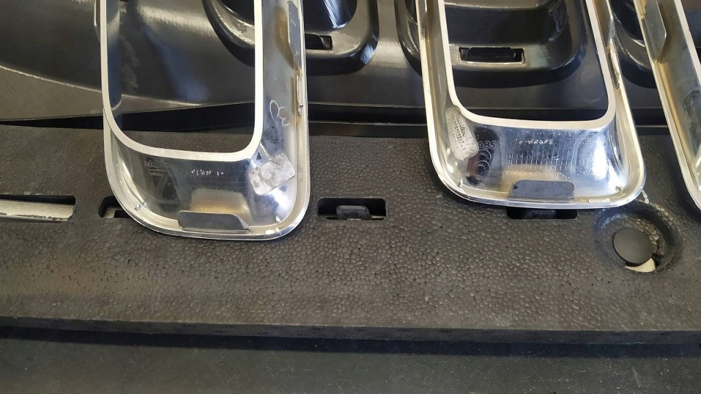 фото №5, Jeep compass lift 2011- хром решітка решітка радіатора