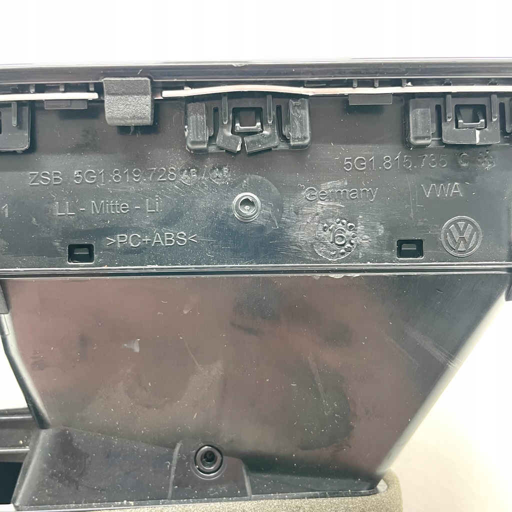 фото №8, Golf 7 r рамка радіо навігація ґрати обдув piano 5g1819743