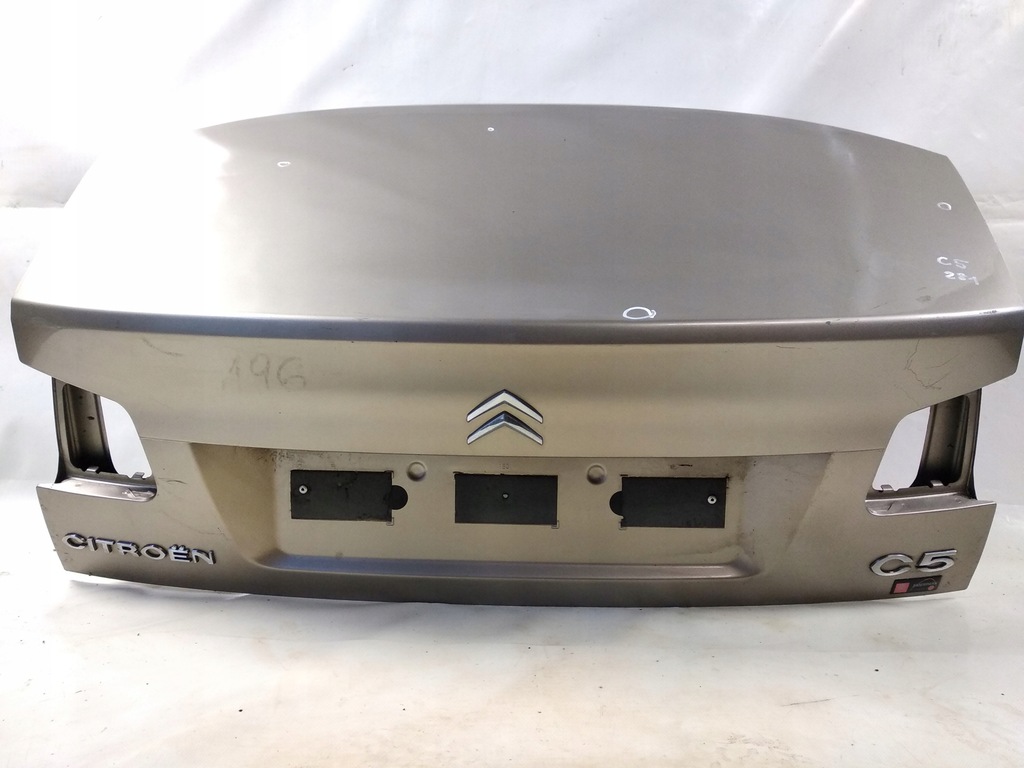 фото №7, Citroen c5 ii крышка багажника багажника задняя задняя 2008-2015