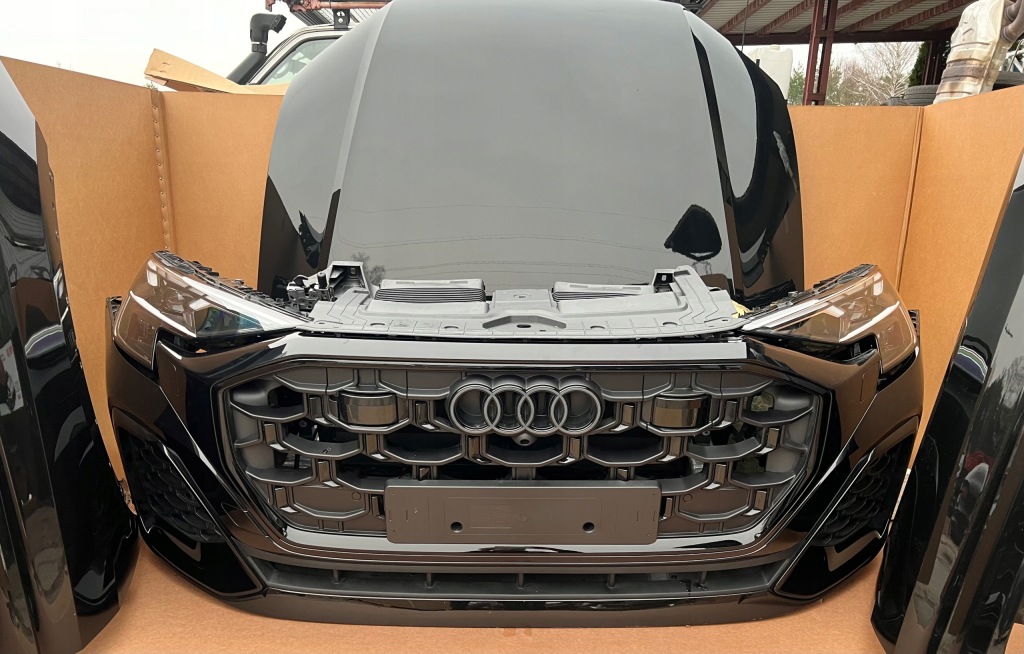 фото №1, Audi q8 4m8 2024 3,0 tdi facelift перед kompletny lift ly9t ls9r matrix