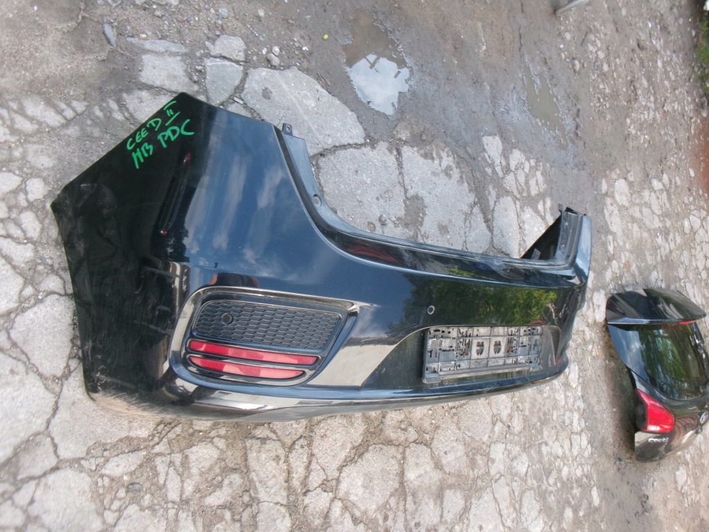 фото №1, Kia ceed ii бампер задняя kompletny hb pdc lift