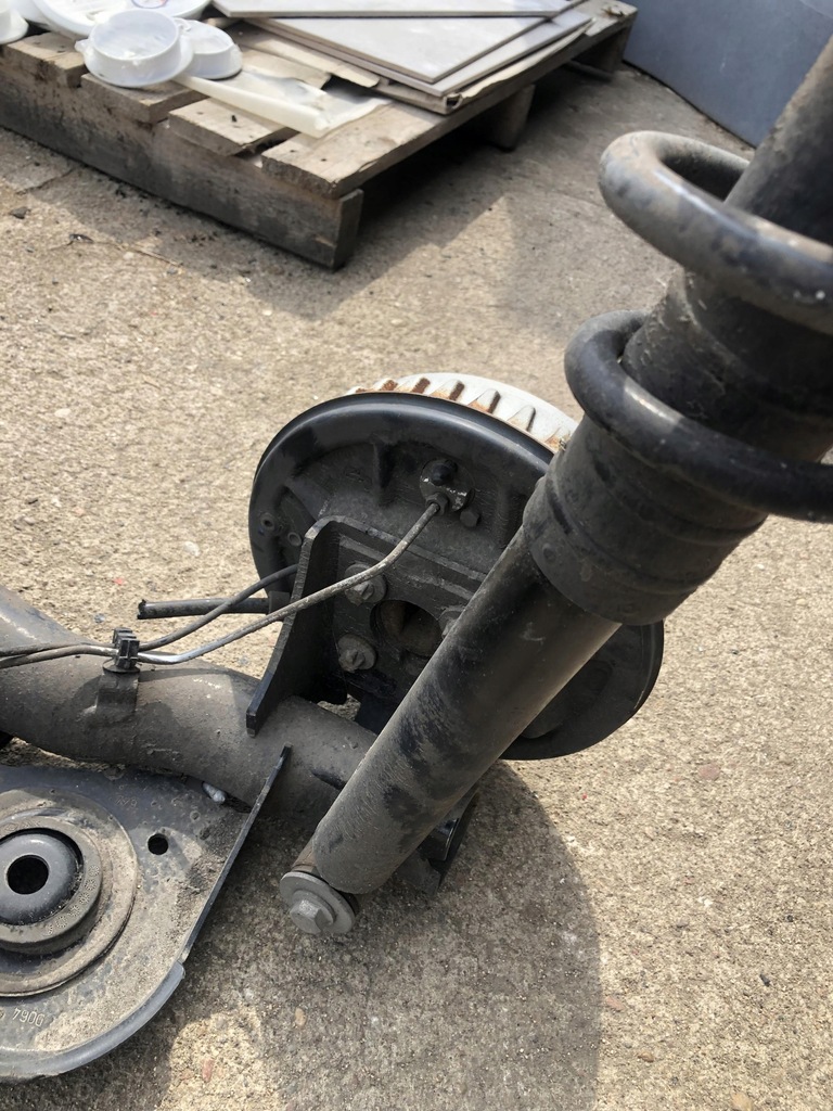 фото №7, Renault zoe балка oś підвіска задня