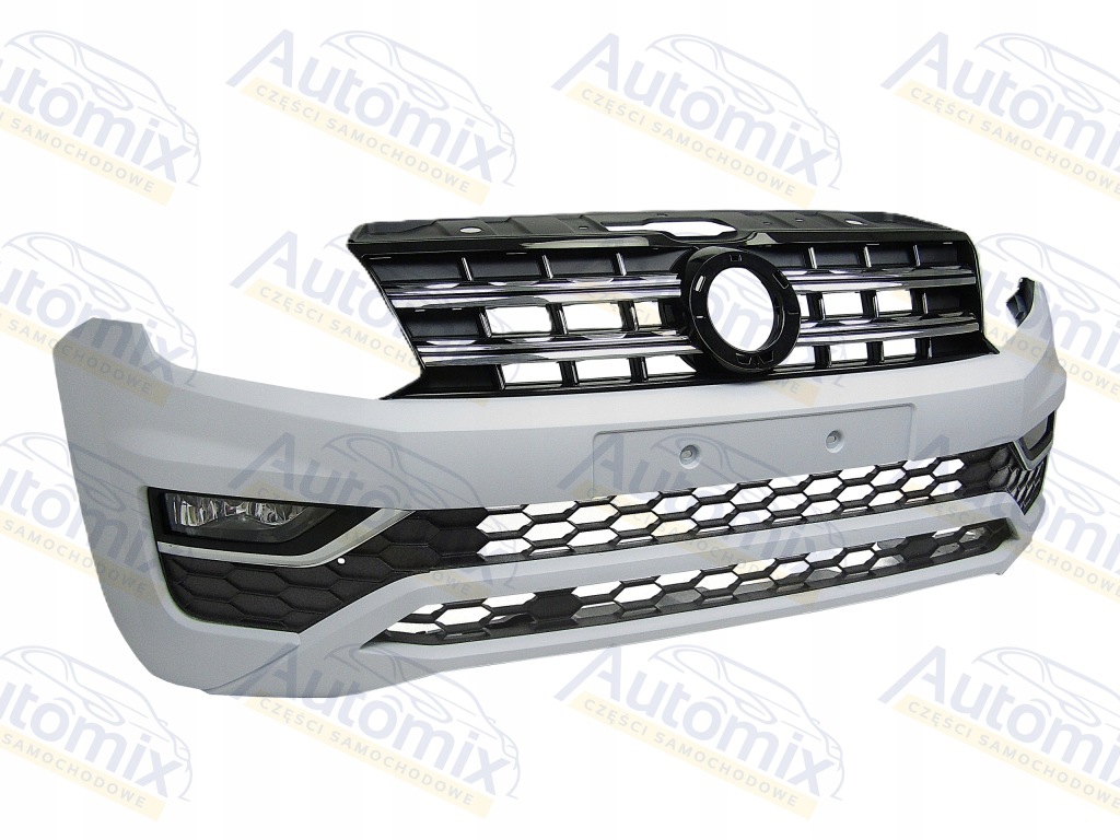 Бампер передний vw amarok 16 - 22 + решётка  / решётка радиатора комплектный  ! Доставка