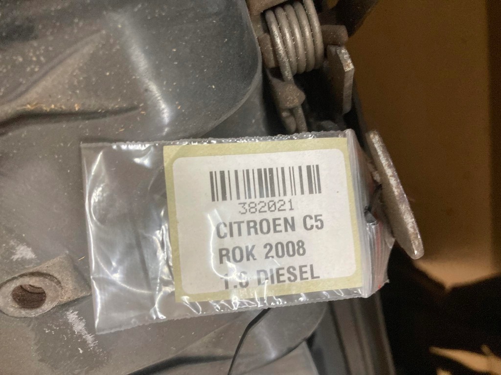 фото №8, Радиатор вентилятор citroen c5 iii 9657576680 9664689380