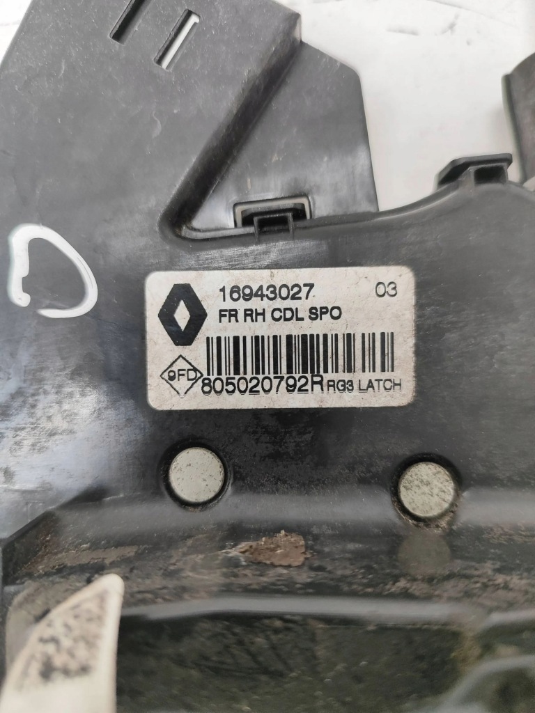 Renault talisman 2017 перед сторона правая замок дверь передних Киев