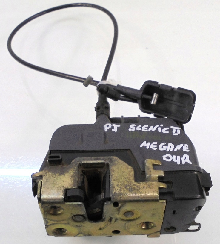 фото №1, Renault scenic ii 2 04 r замок дверь правый задняя 6 pin