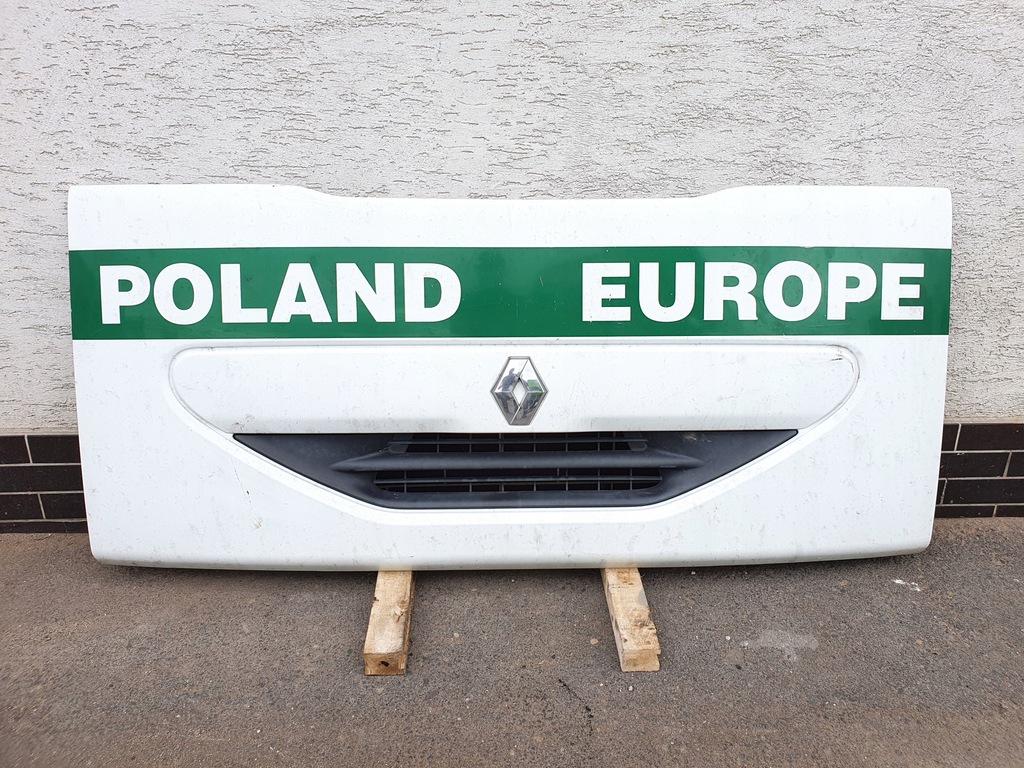 фото №1, Капот решітка радіатора передня білий решітка радіатора renault midlum