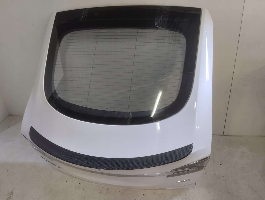 фото №9, Tesla s крышка багажника багажника комплектная белый