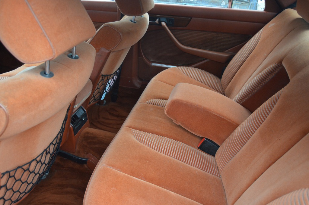 фото №15, Mercedes w126 całe салон сидіння велюр 937 sienna