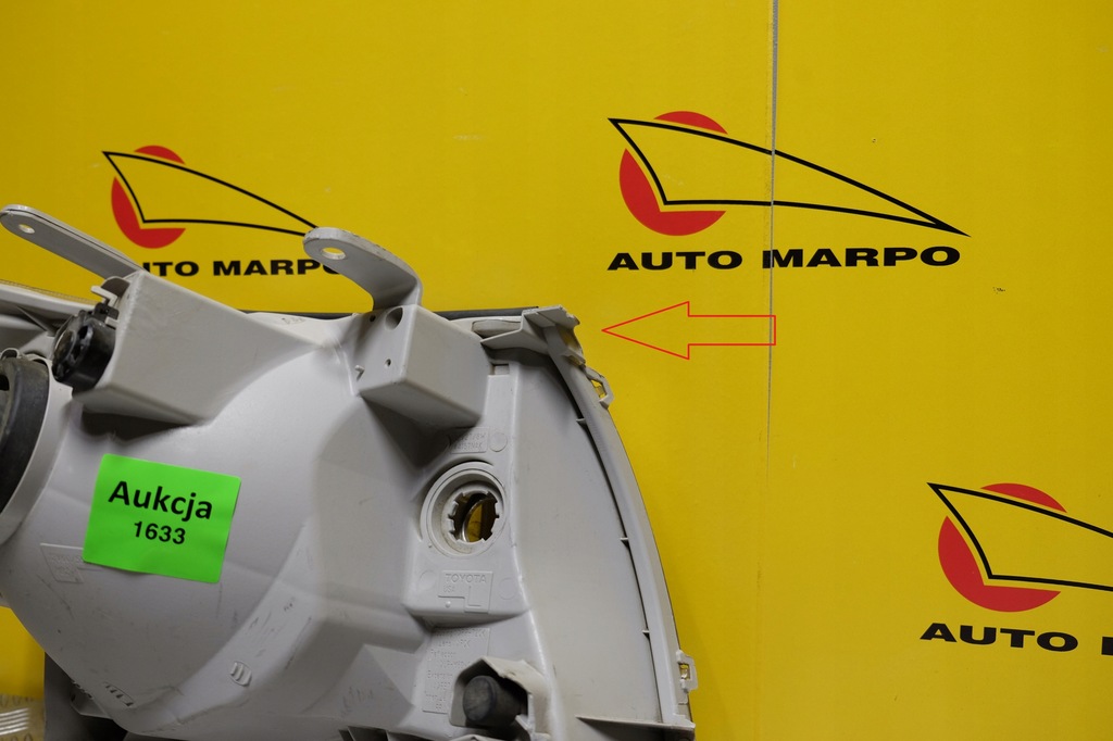 фото №11, Toyota tacoma 2005- фара лампа перед ліва usa