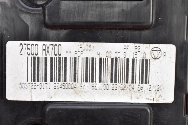 фото №8, Панель управление обдув кондиционер 27500-ax700 nissan micra k12 02-07