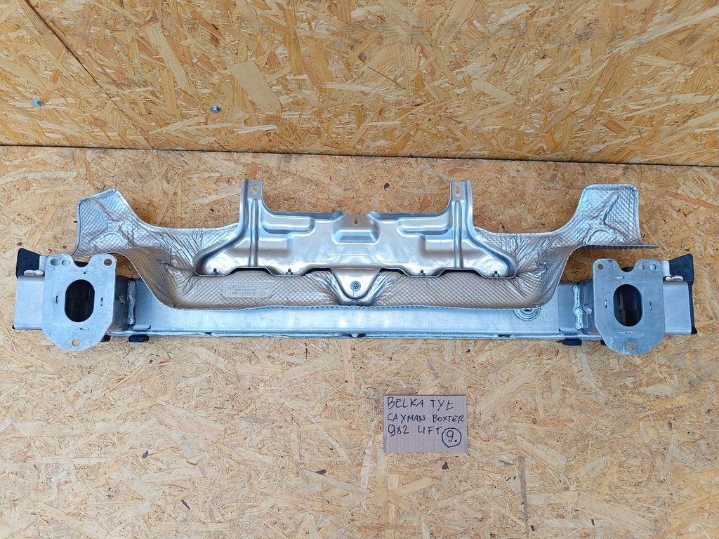 фото №9, Porsche cayman 982 2017 балка усилитель бампера задняя 98150514100