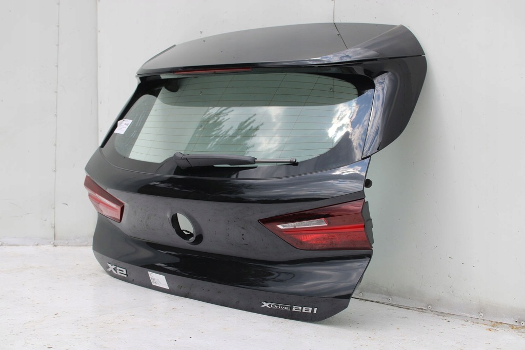 Bmw x2 f39 задняя бампер + крышка багажника багажника + лампы лампа задний 475 black-sapp Недорого