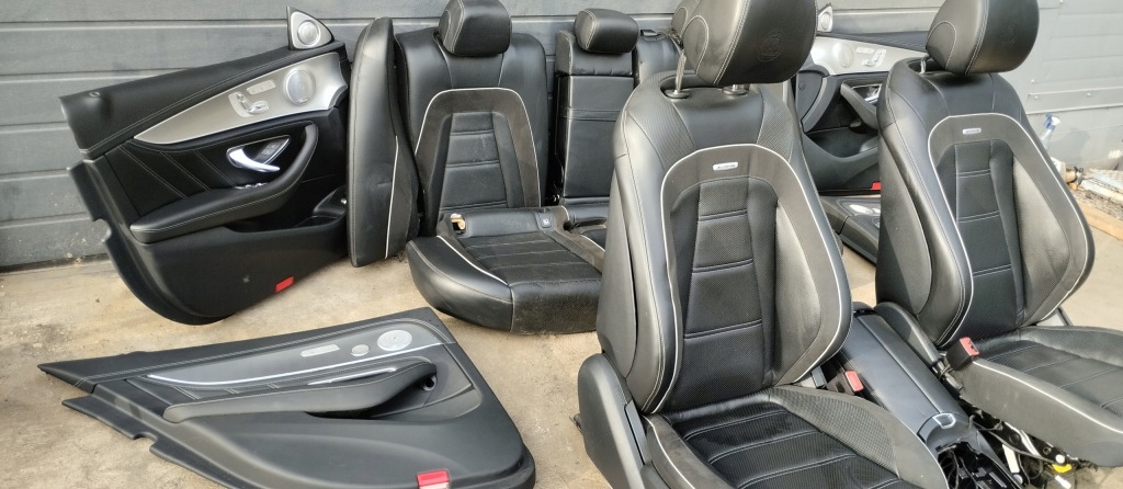 Сидіння заднє сидіння mercedes e63 s amg w213 sedan шкіра alcantara вентильовані Зі Шроту
