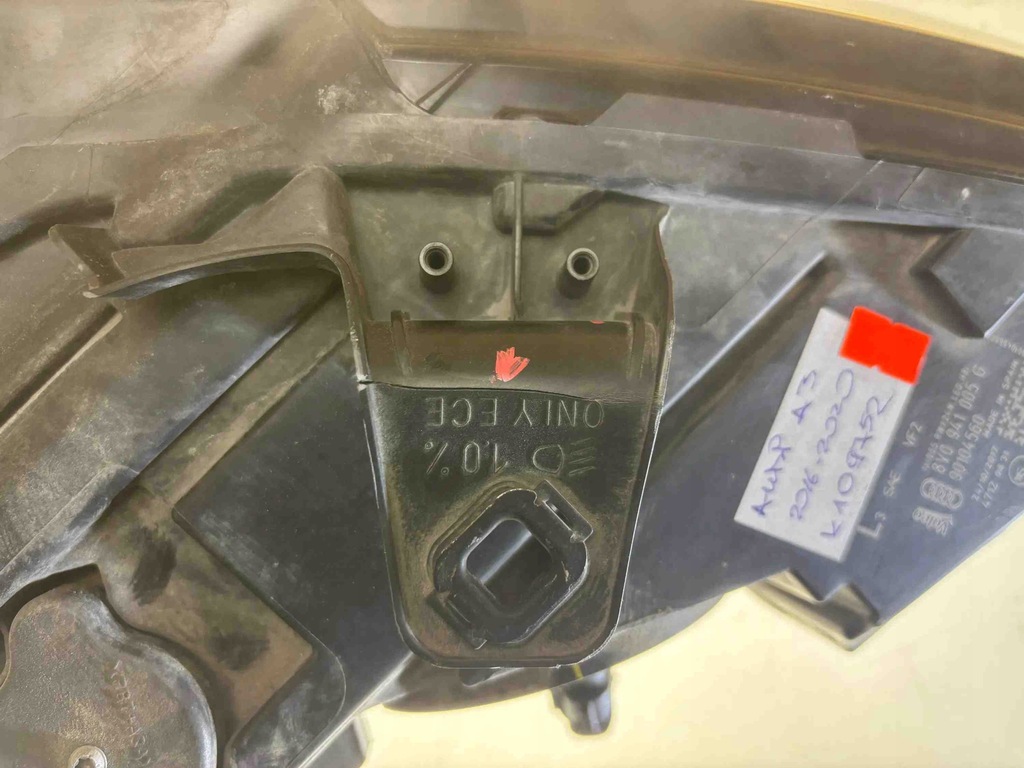 фото №13, Лампа ліва передня audi a3 limousine 8vs, 8vm 8v0941005g 0.0l дизель