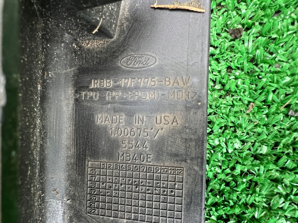 Купить Ford mustang vi lift 2018- спойлер бампера передний org