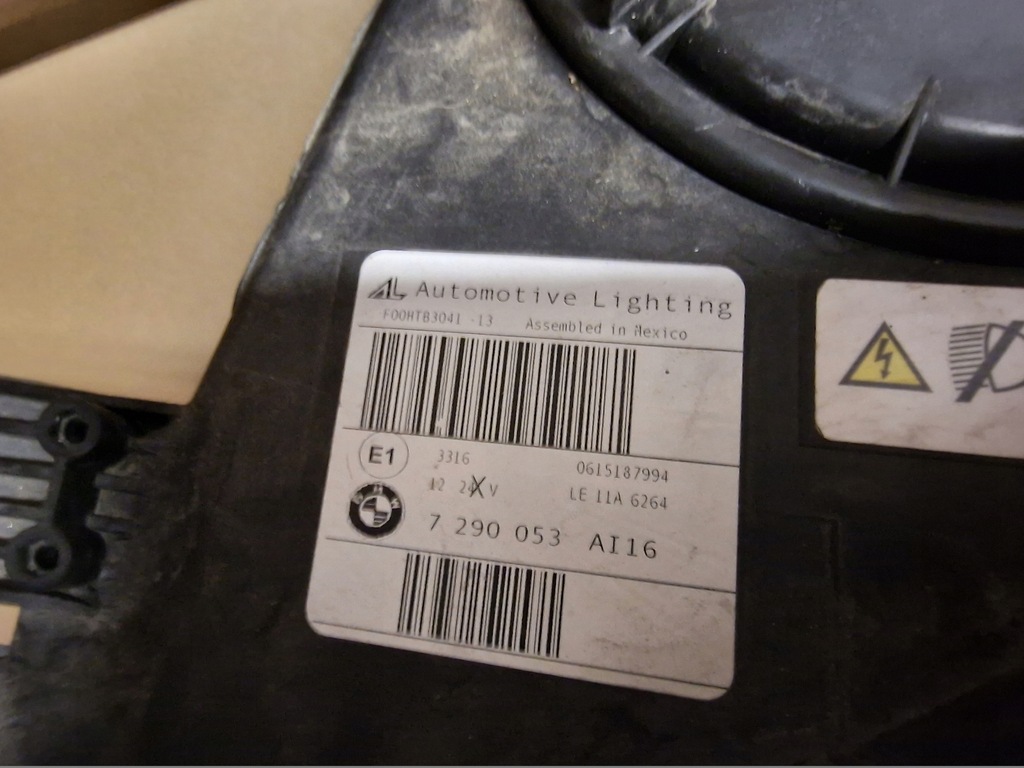 фото №7, Лампа ліва bmw x5 bi-xenon 7290053