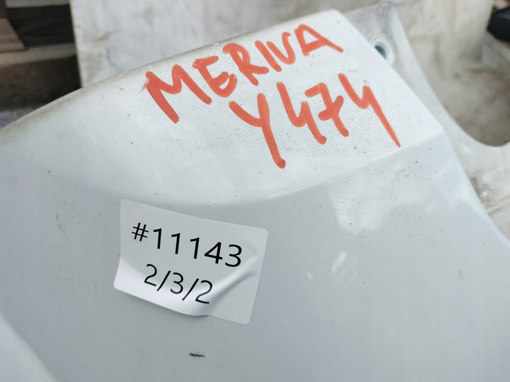 фото №9, Opel meriva a бампер задняя задний y474