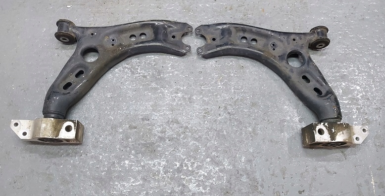 фото №1, Vw passat b7 cc рычаг левый перед 5n0407151