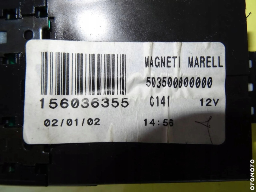 Дисплей годинник alfa romeo 156 156036355 nr9 Зі Шроту