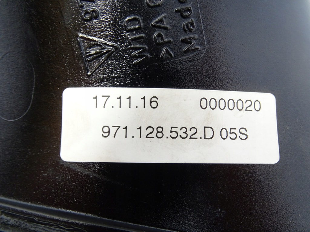 фото №6, Туннель воздуховод воздуха porsche panamera 971