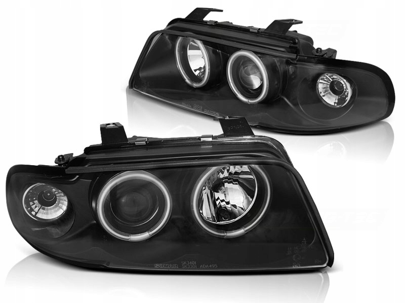 Купить Фонари audi a4 b5 95-98r белый кольца led ccfl черный