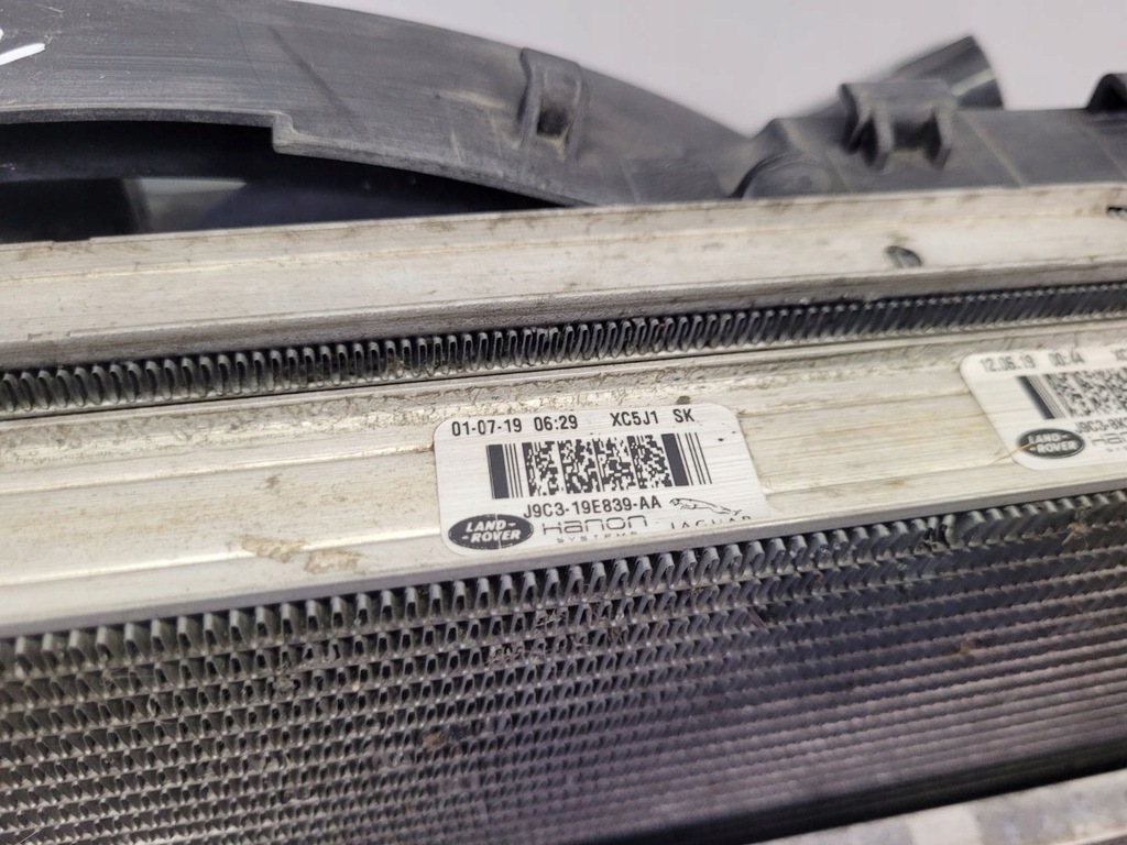 фото №7, Комплект радиатор land rover range rover evoque facelift 2018 gj32-8c607-bc