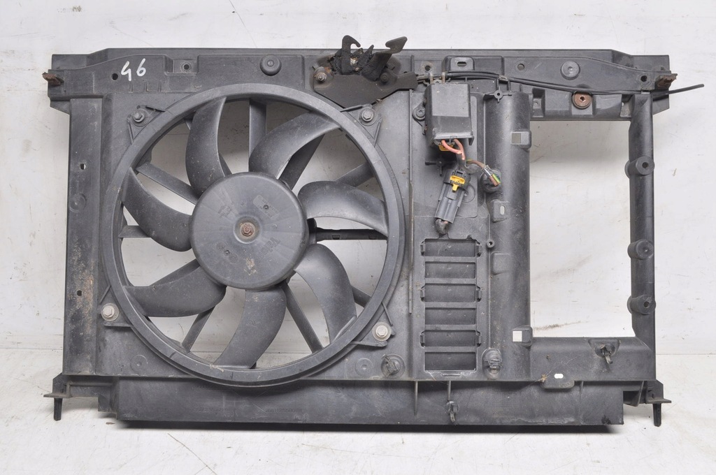 фото №1, Citroen c4 i 2.0 hdi pas передний вентилятор 9680354280