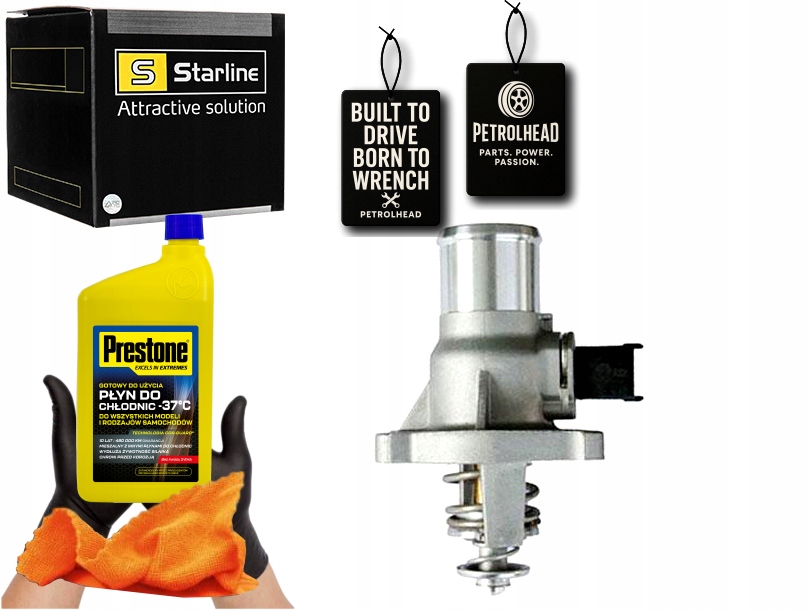 фото №1, Термостат alfa romeo 159 fiat croma opel astra g h j #petrolhead pro+ kit5