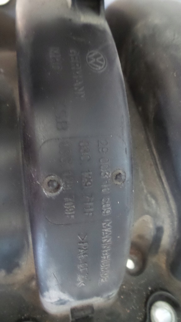 фото №10, Колектор всмоктуючий skoda octavia ii 1.6 03c129711f