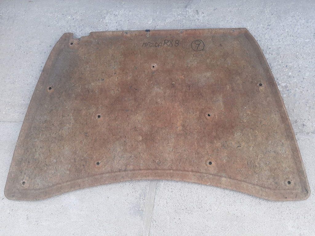 фото №5, Шумоизоляция капот + клипсы mazda rx-8 rx8